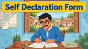 self declaration form