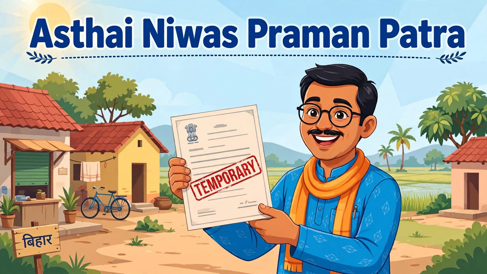 asthai niwas praman patra