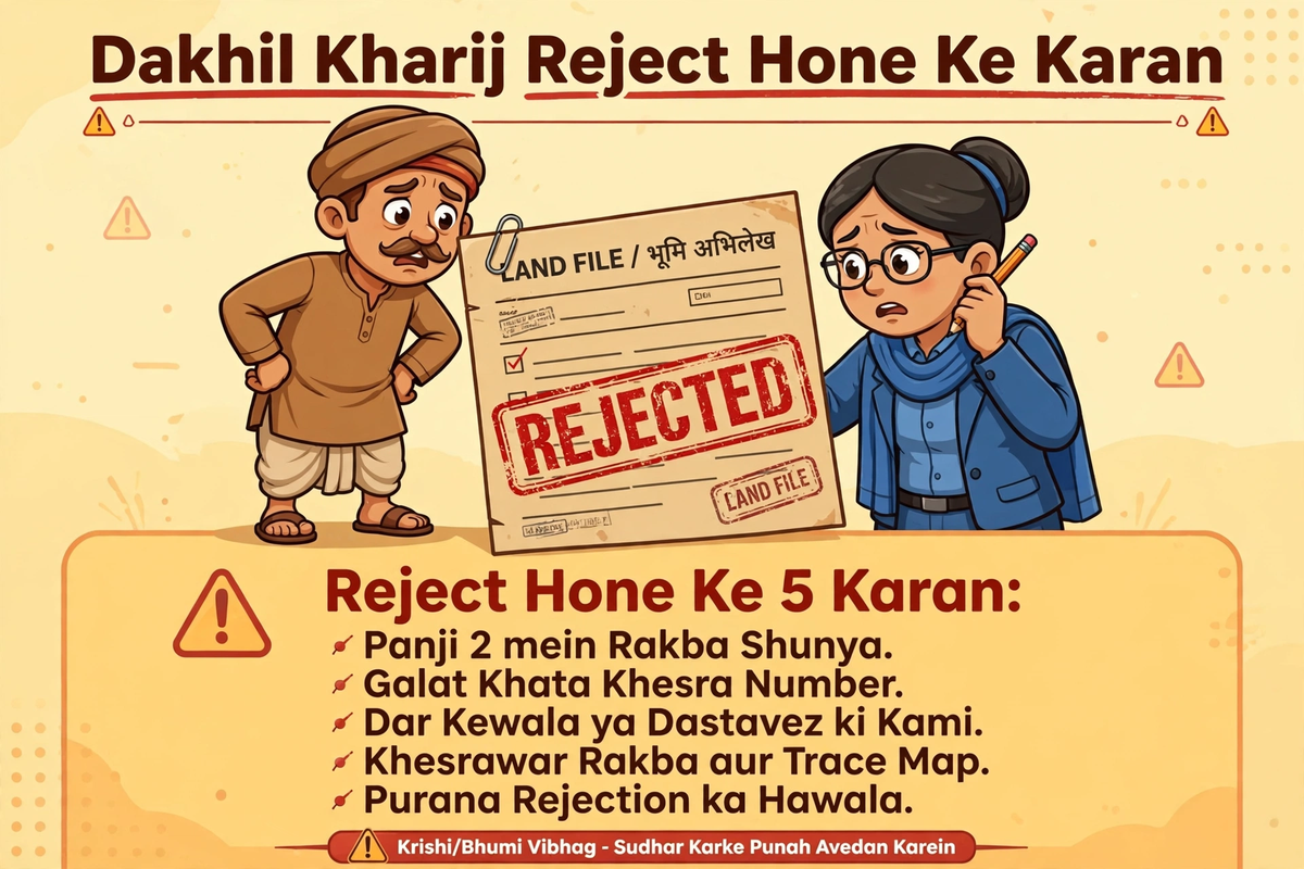 Dakhil Kharij reject hone ke 5 karan Bihar
