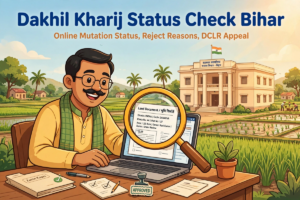 Dakhil Kharij Status Check Bihar online mutation status featured image
