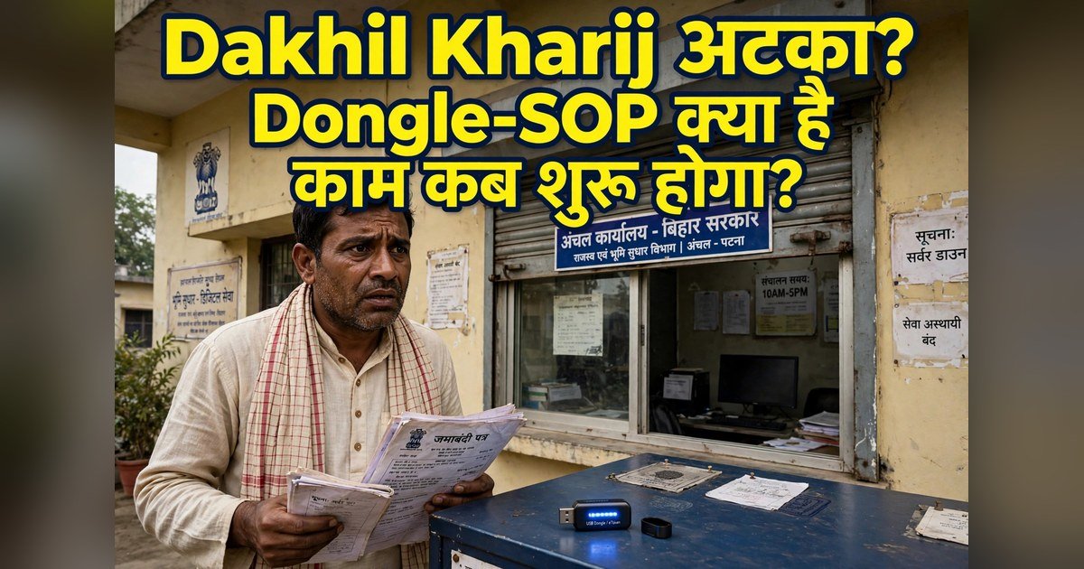 Bihar Dakhil Kharij October 2026: काम क्यों अटका? Dongle-SOP विवाद समझें