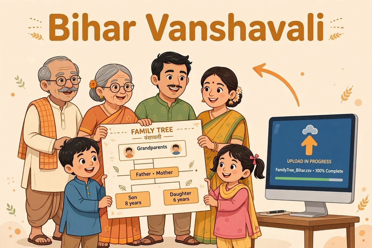 bihar special survey vanshavali upload