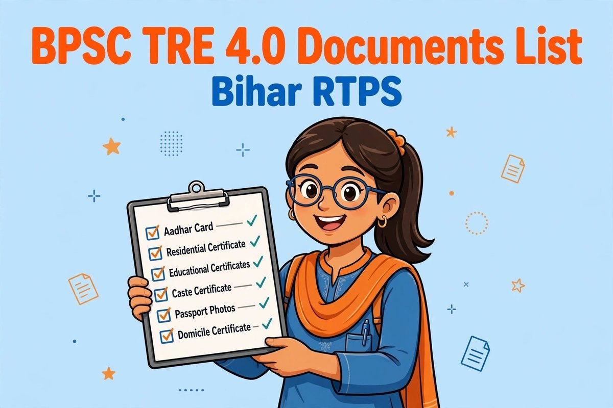 bpsc tre 4.0 documents required