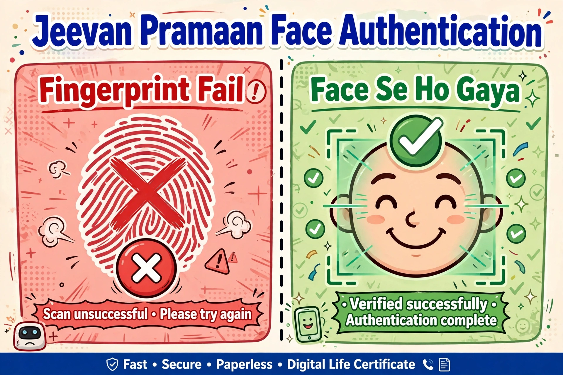 Jeevan Pramaan Face Authentication