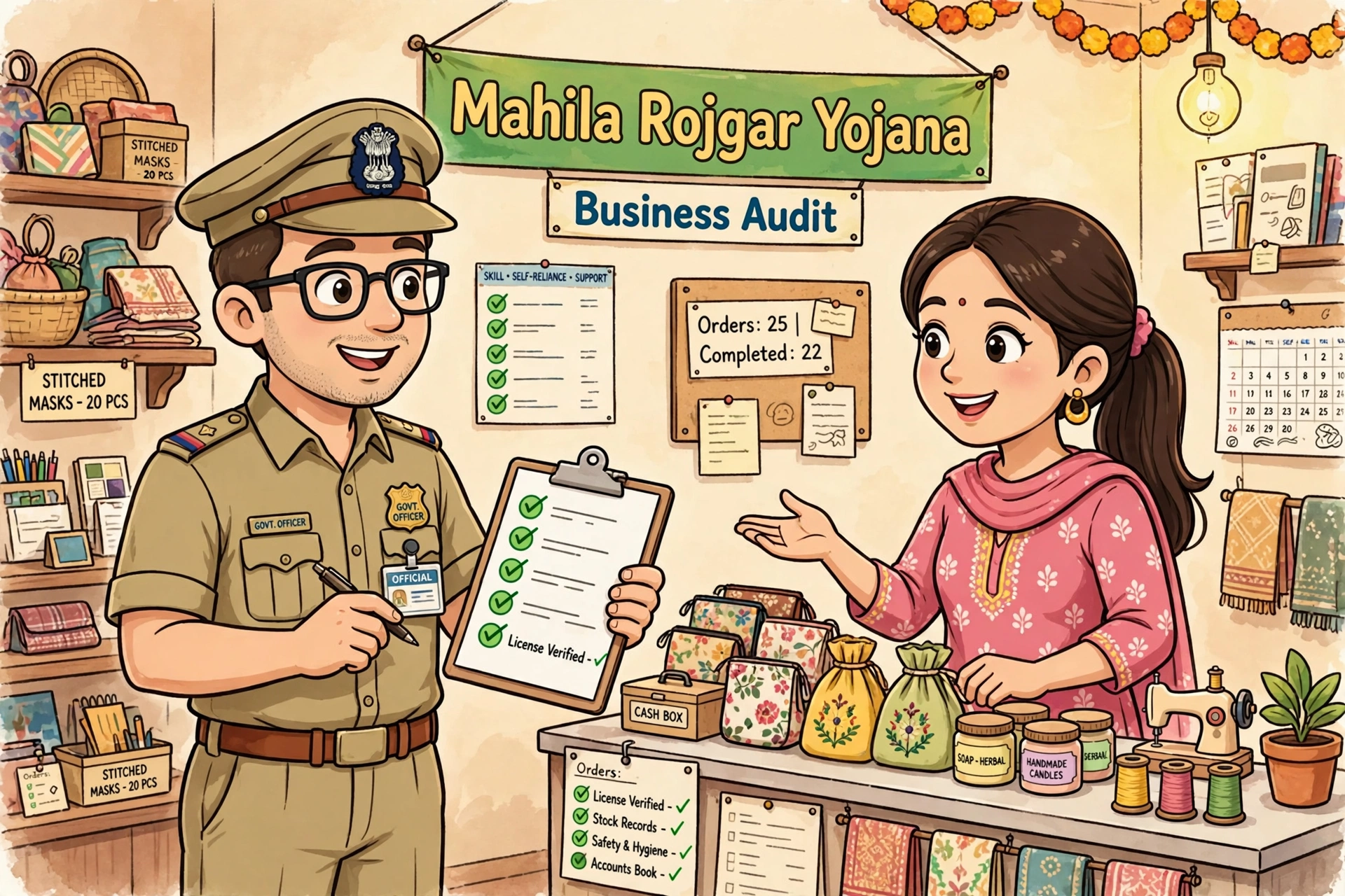 Mahila Rojgar Yojana Business Audit