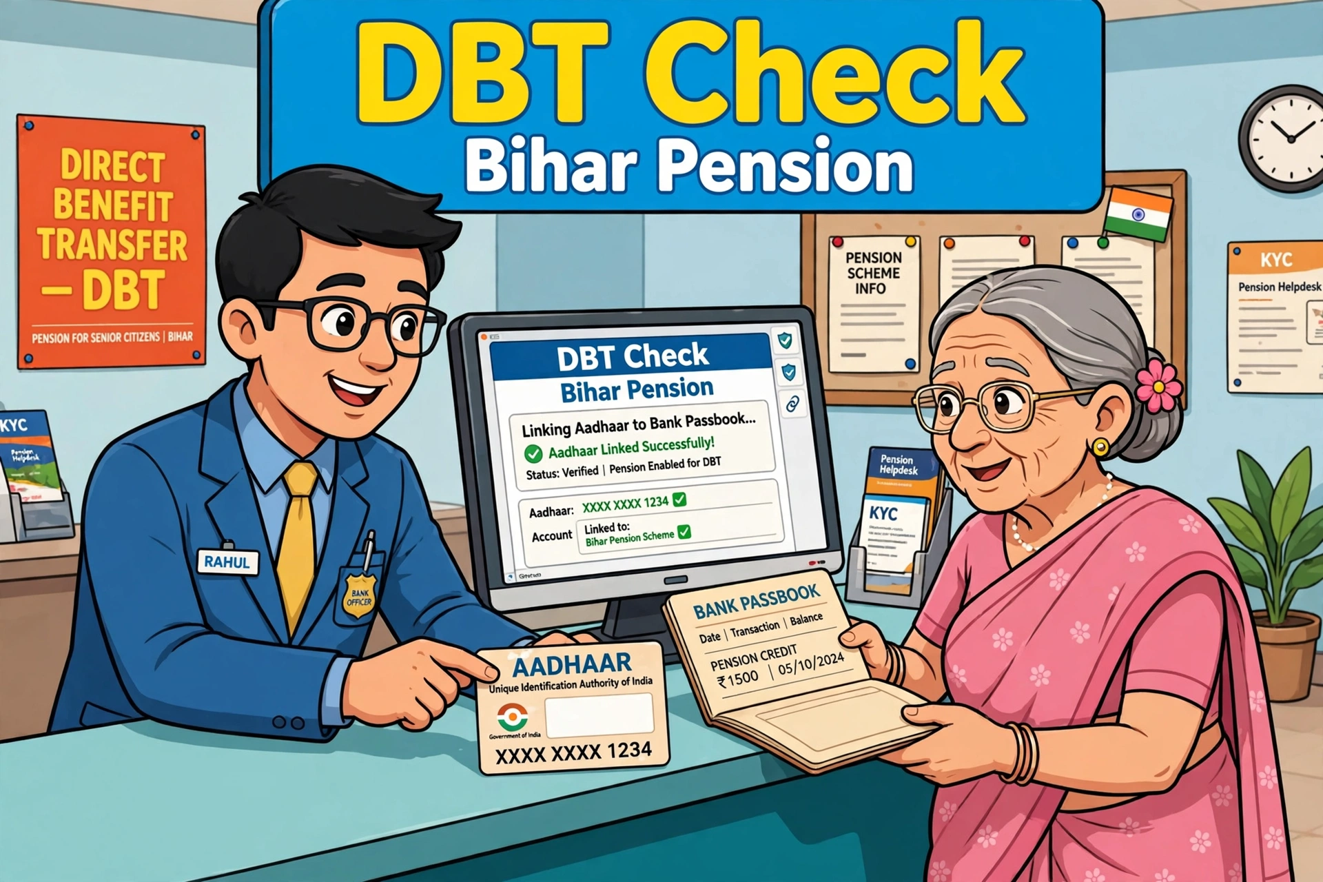 DBT Check Bihar Pension