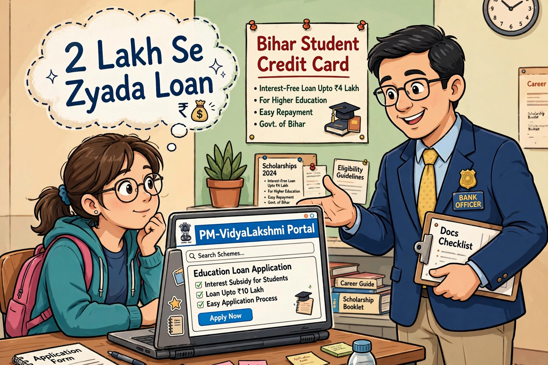 PM-VidyaLakshmi Portal Student Credit Card