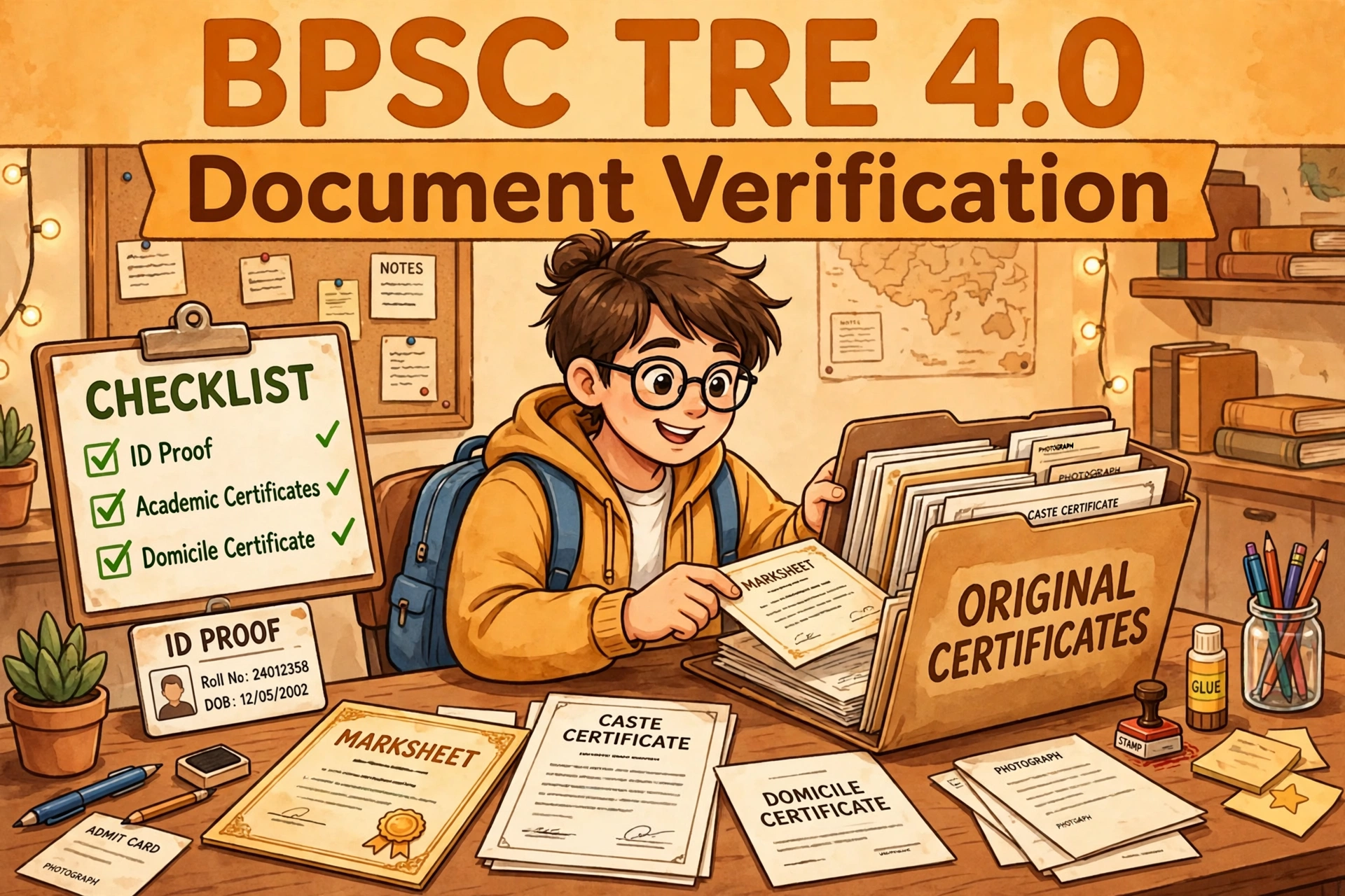 BPSC TRE 4.0 Document Verification