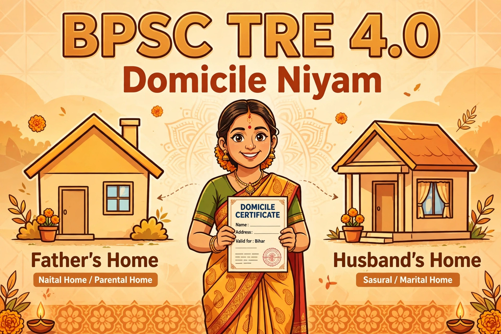 BPSC TRE 4.0 Domicile Niyam