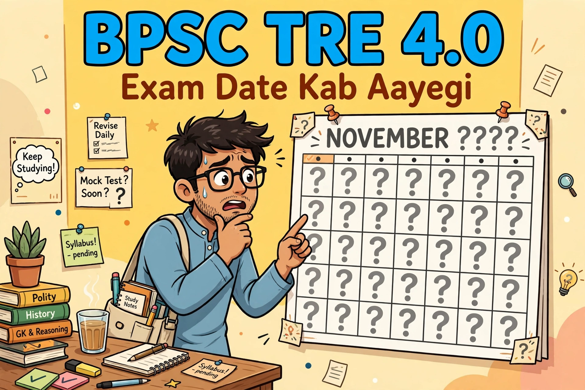 BPSC TRE 4.0 Exam Date Kab Aayegi