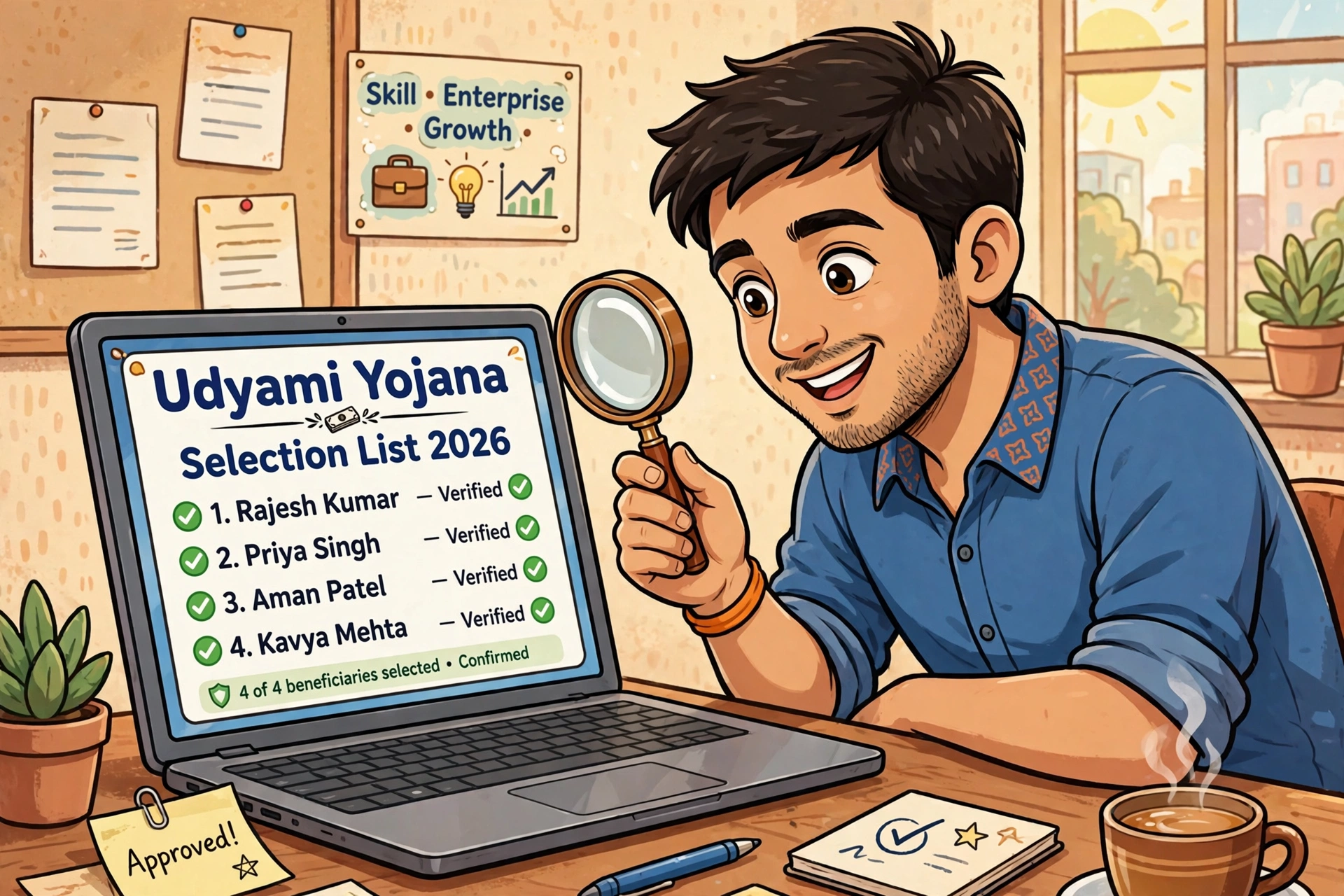 Udyami Yojana Selection List 2026