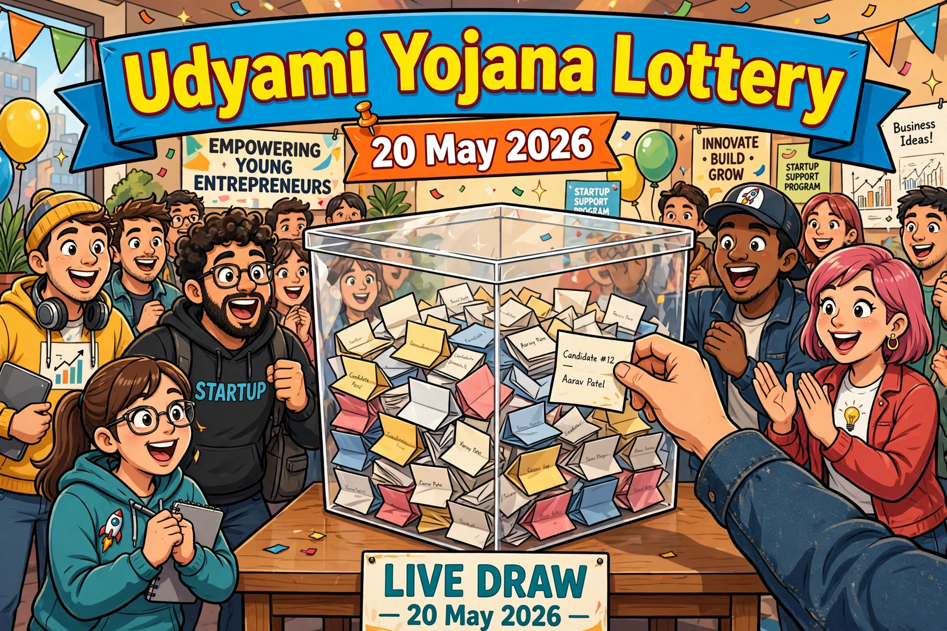Udyami Yojana Lottery 20 May 2026