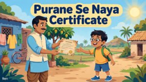 purane jati praman patra se naya