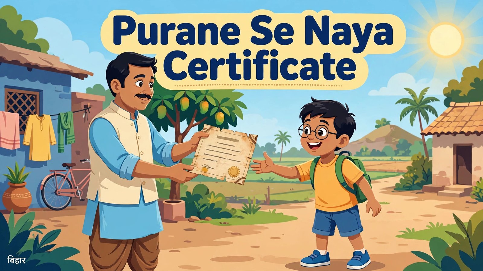 purane jati praman patra se naya