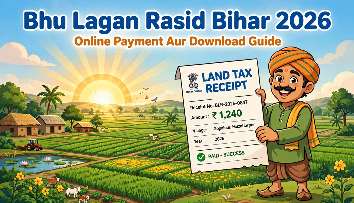 Bhu Lagan Rasid Kaise Nikale Bihar 2026: Online Payment Aur Download