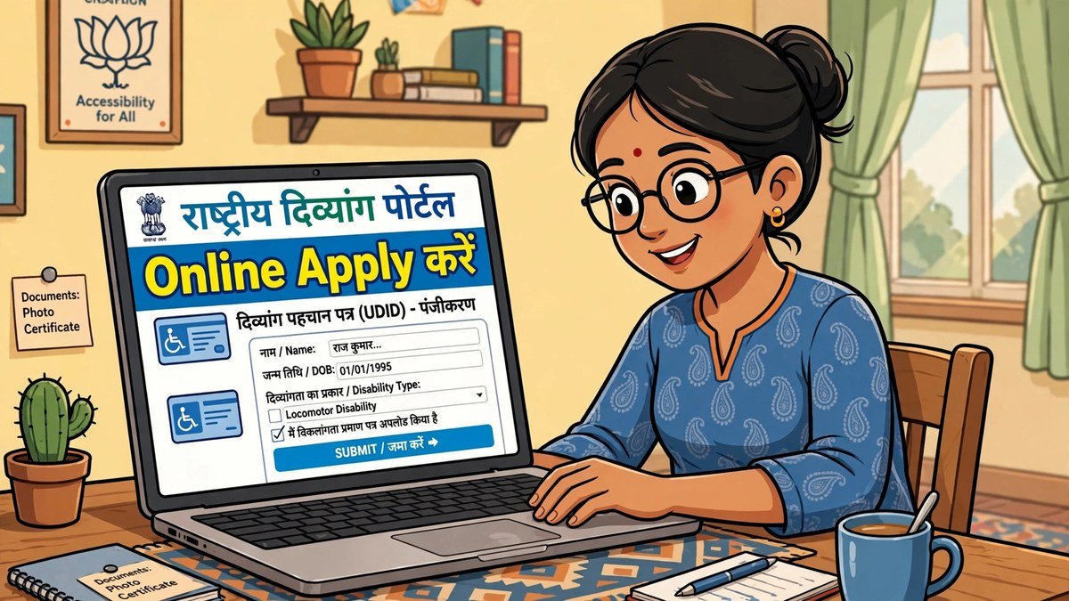 bihar divyang praman patra udid card online apply