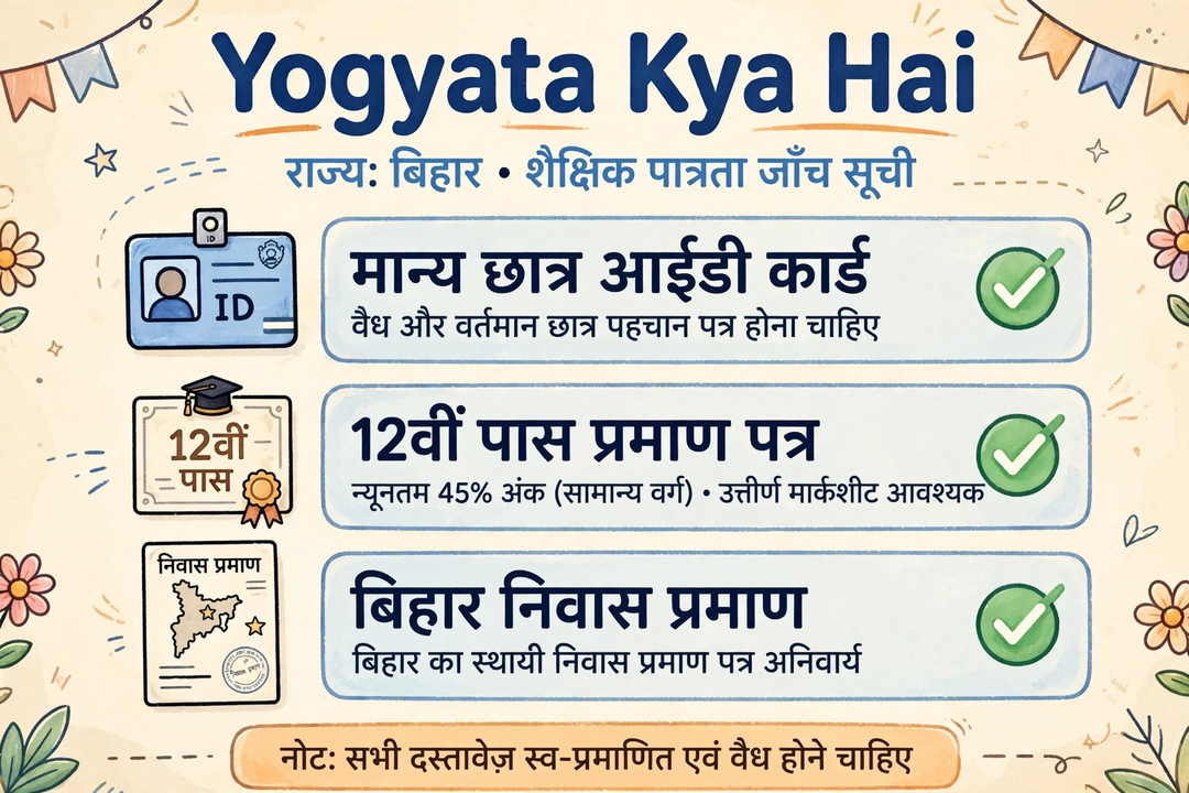 student credit card yogyata bihar hindi
