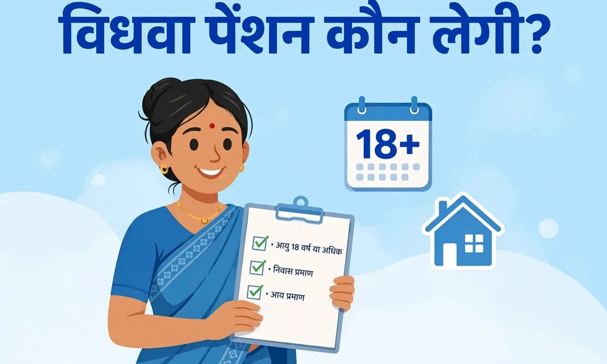 विधवा पेंशन बिहार 2026: ₹1,100 महीना कौन लेगी, SSPMIS Apply और Status Check - section 1