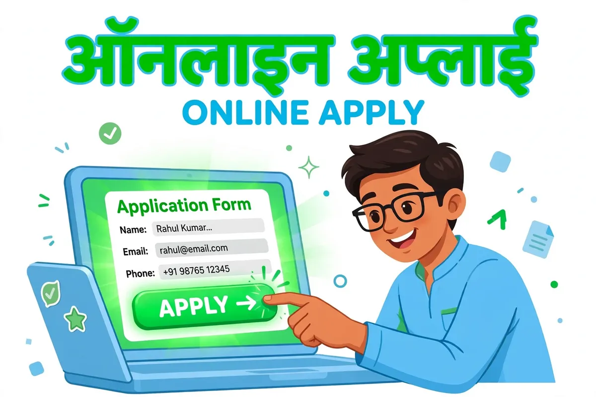 WCDC बिहार भर्ती 2026 में online apply करने के steps