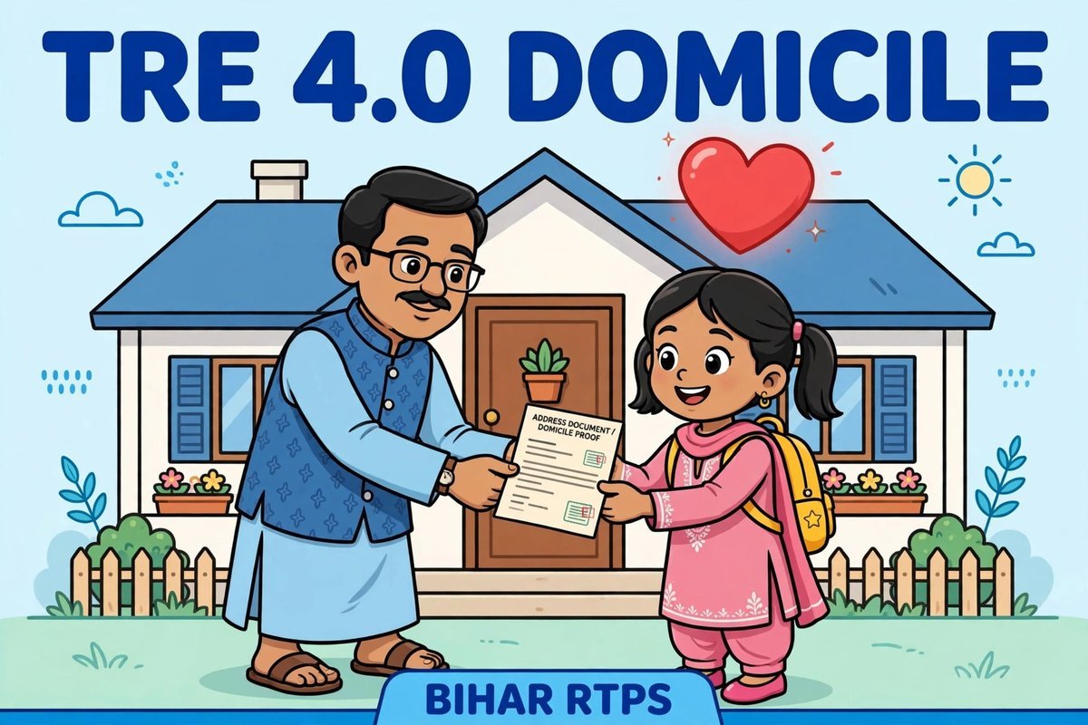 tre 4.0 domicile rule married women bihar