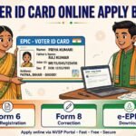 Voter id card online apply bihar featured image cartoon EPIC card
